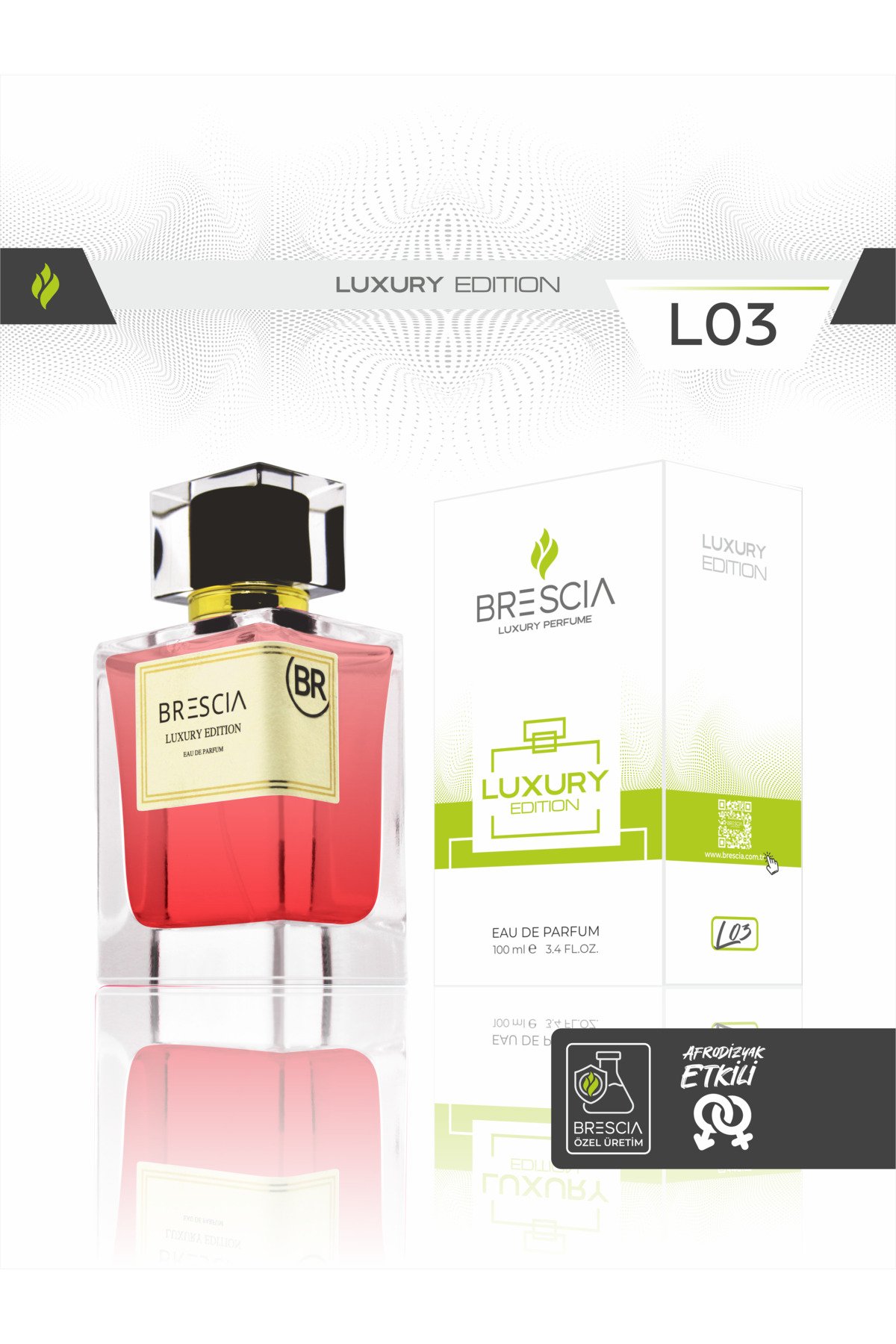 BRESCIA L03 Aşk Kokusu Afrodit 100ml EDP