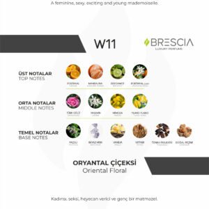 BRESCIA W11 50ml EDP ( Chanel Coco Mademoiselle Muadili )