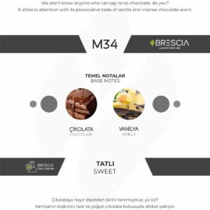 BRESCIA M34 Chocolate 50ml EDP
