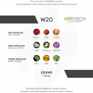 BRESCIA W20 50ml EDP ( Givenchy Absolutely Irresistible Muadili )