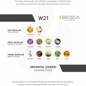 BRESCIA W21 50ml EDP ( Emporio Armani She Muadili )