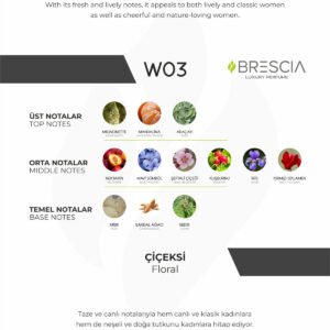 BRESCIA W03 50ml EDP ( Burberry Weekend Muadili )