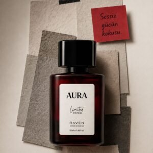 Raven Perfume AURA Limited Edition Özel Seri Unisex Extrait De Parfüm Uzun Süre Kalıcı Koku